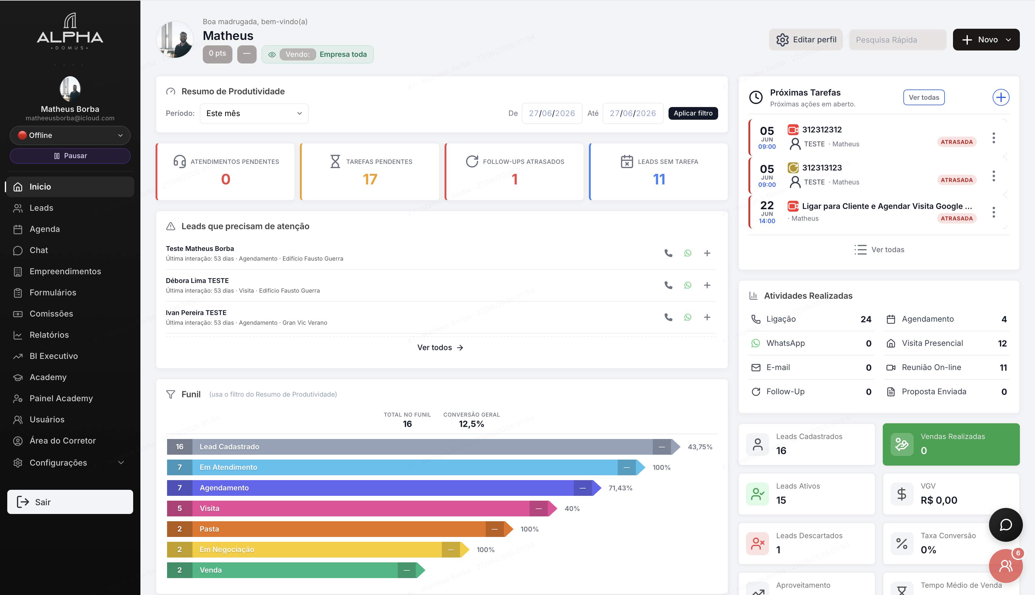 CRM Imobiliária